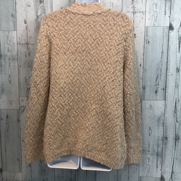 Coldwater Creek Wool Blend Open Front Cardigan 14 - Picture 3 of 10